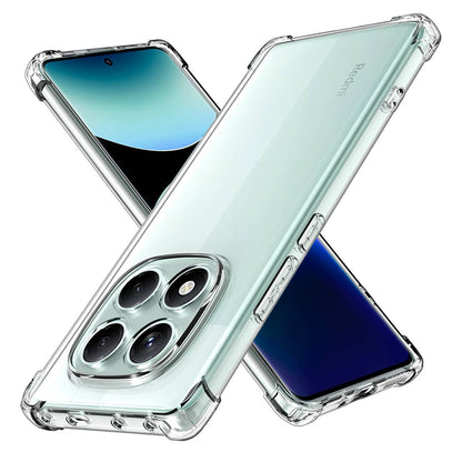 Deksel for Xiaomi Redmi Note 14 Pro 4G, Techsuit, Støtsikker Klar, Transparent