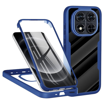 Deksel for Xiaomi Redmi Note 14 Pro+ 5G / Note 14 Pro 5G / Poco X7, Techsuit, ColorVerse 360, Blå