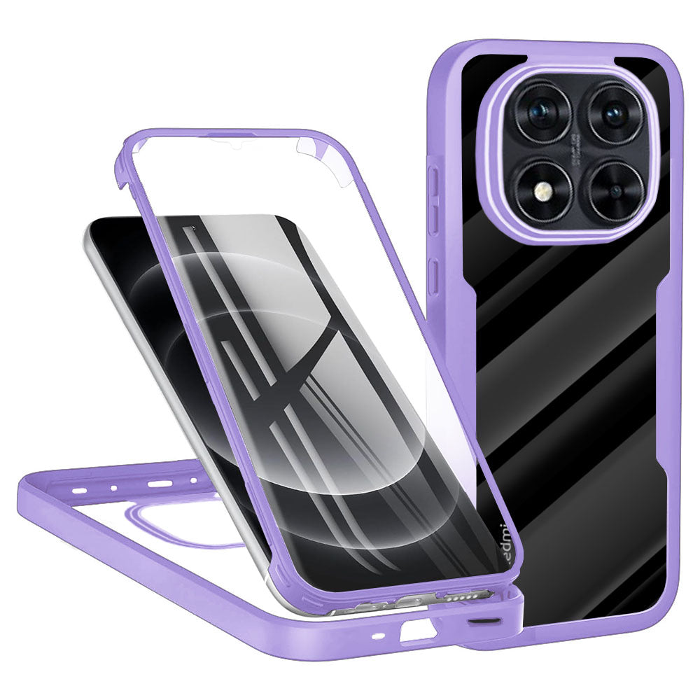 Deksel for Xiaomi Redmi Note 14 Pro+ 5G / Note 14 Pro 5G / Poco X7, Techsuit, ColorVerse 360, Lilla