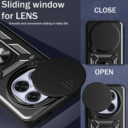 Deksel for Xiaomi Redmi Note 14 Pro+ 5G, Techsuit, CamShield, Svart