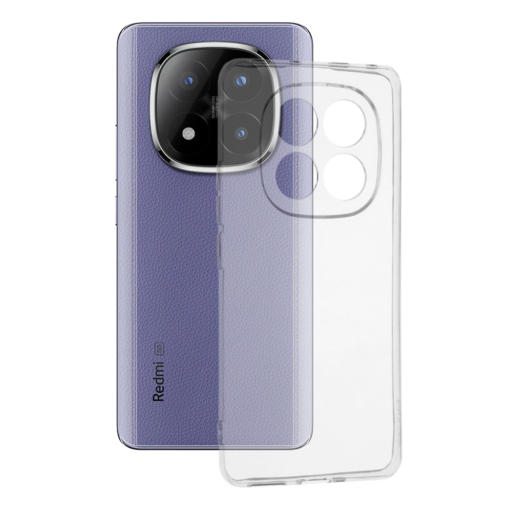 Deksel for Xiaomi Redmi Note 14 Pro+ 5G, Techsuit, Klar, Transparent
