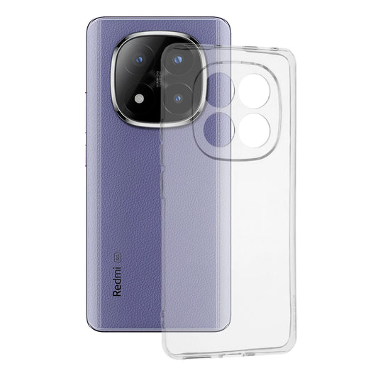 Deksel for Xiaomi Redmi Note 14 Pro+ 5G, Techsuit, Klar, Transparent