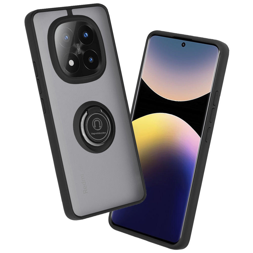 Deksel til Xiaomi Redmi Note 14 Pro+ 5G, Techsuit, Glinth, Svart