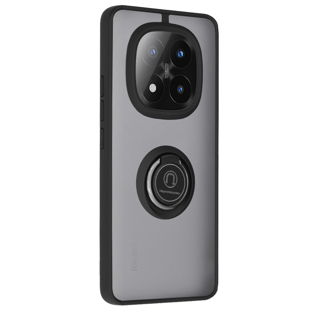 Deksel til Xiaomi Redmi Note 14 Pro+ 5G, Techsuit, Glinth, Svart