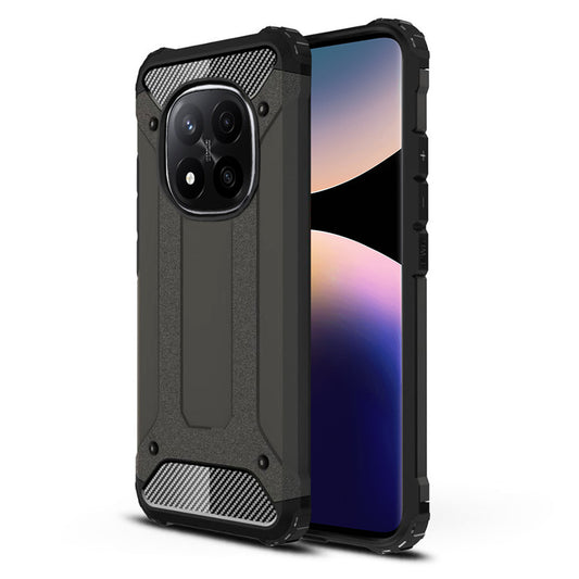 Deksel for Xiaomi Redmi Note 14 Pro+ 5G, Techsuit, Hybrid Armor, Svart