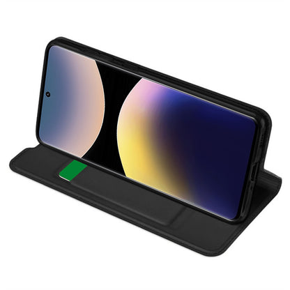 Deksel til Xiaomi Redmi Note 14 Pro+ 5G, Techsuit, Magskin Book, Svart