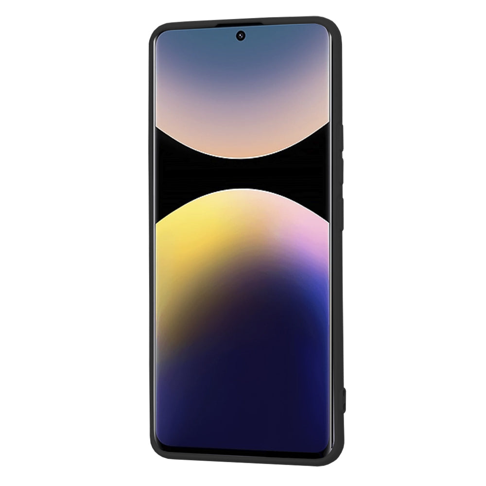 Deksel til Xiaomi Redmi Note 14 Pro+ 5G, Techsuit, SoftFlex, Svart