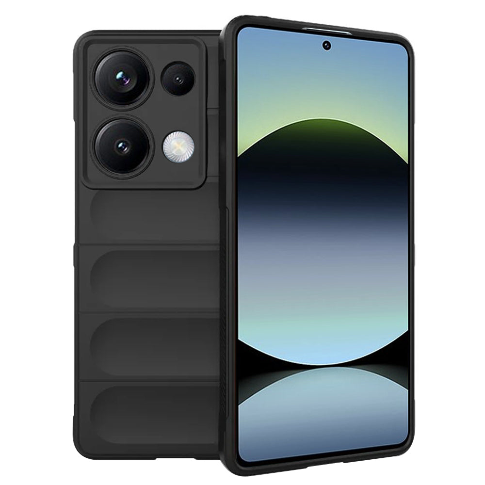 Deksel for Xiaomi Redmi Note 14S, Techsuit, Magic Shield, Svart