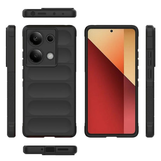Deksel for Xiaomi Redmi Note 14S, Techsuit, Magic Shield, Svart