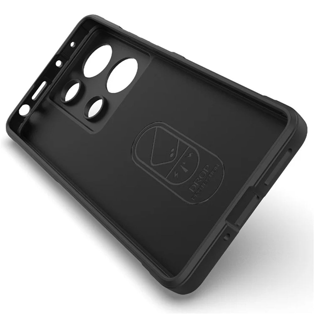Deksel for Xiaomi Redmi Note 14S, Techsuit, Magic Shield, Svart