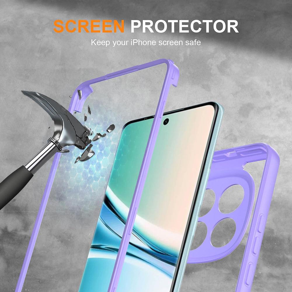 Deksel for Xiaomi Redmi Note 15 4G, Techsuit, ColorVerse 360, Lilla