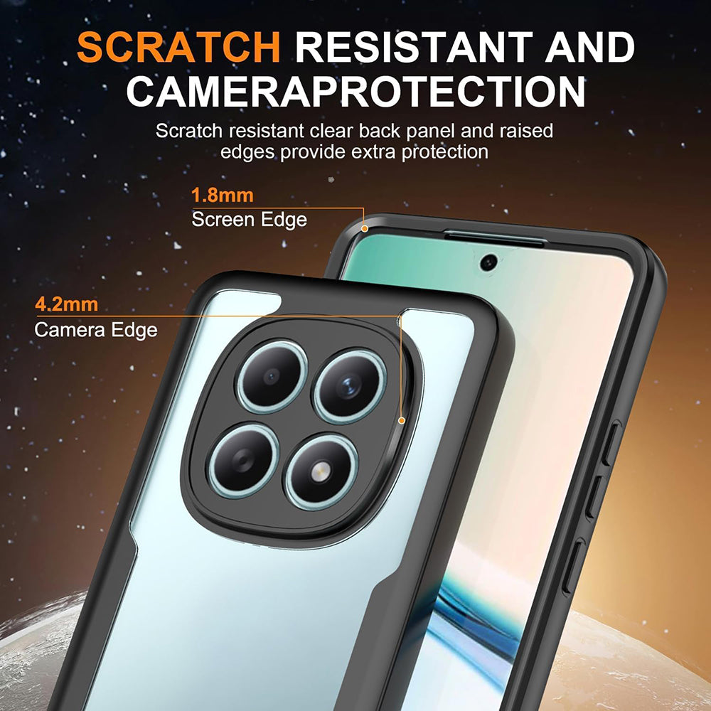Deksel for Xiaomi Redmi Note 15 4G, Techsuit, ColorVerse 360, Svart