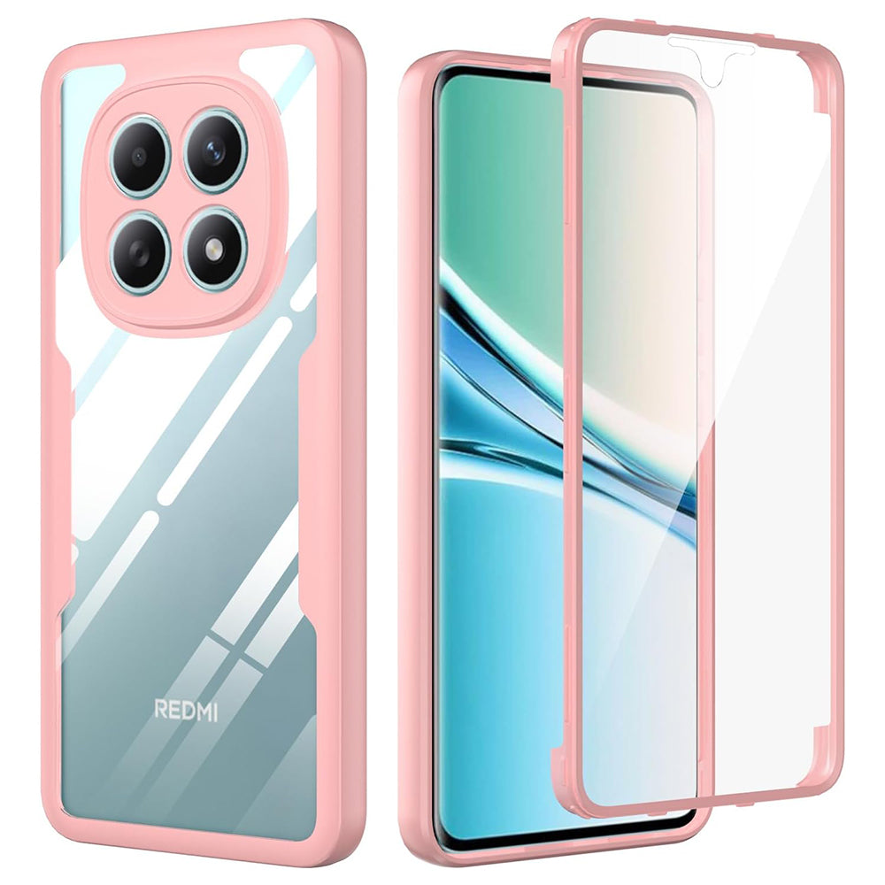 Deksel for Xiaomi Redmi Note 15 4G, Techsuit, ColorVerse 360, Rosa