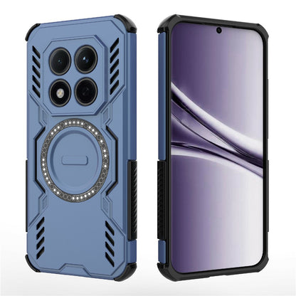 MagSafe-deksel for Xiaomi Redmi Note 15 Pro 4G, Techsuit, ArmorMag, Blå