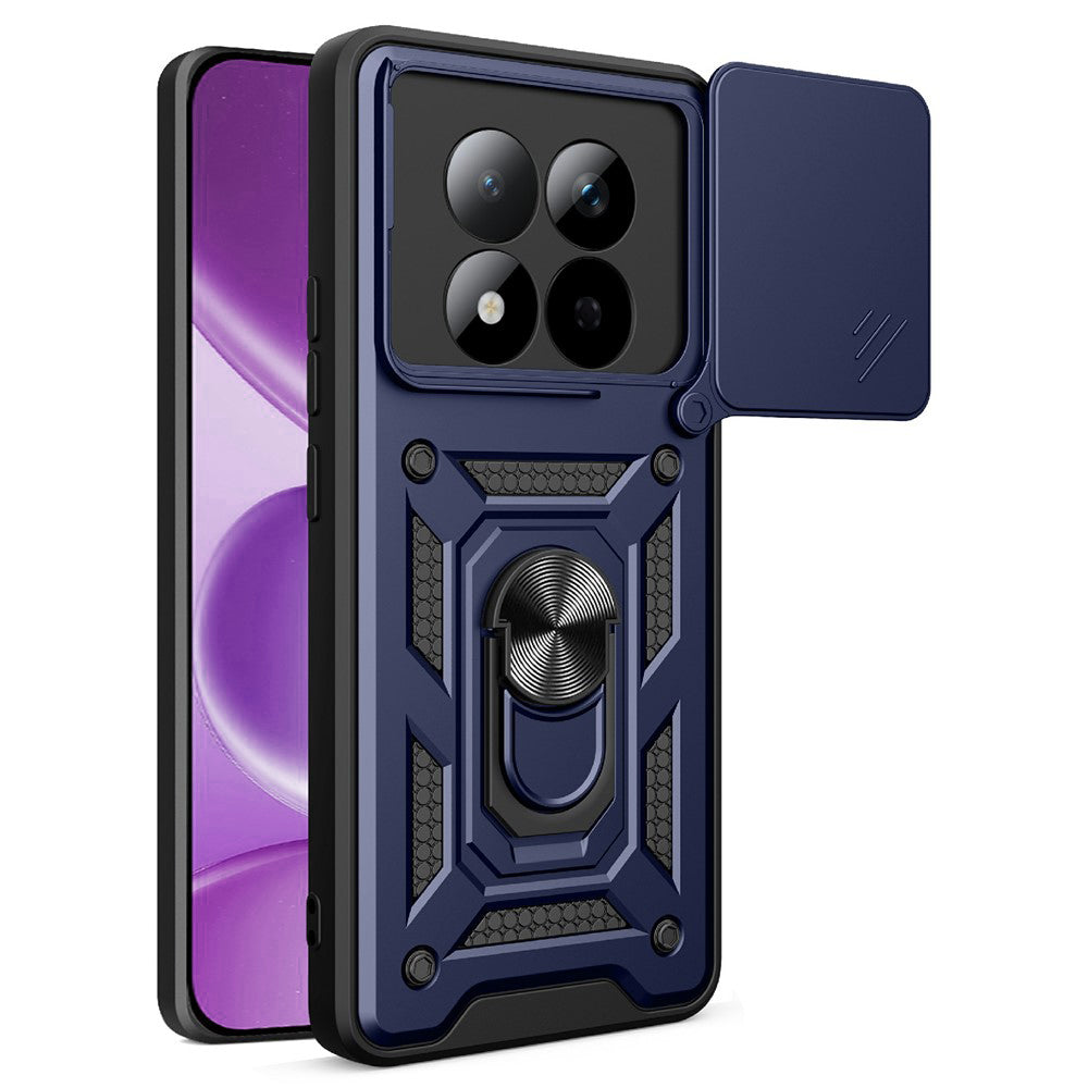 Deksel for Xiaomi Redmi Note 15 Pro 4G, Techsuit, CamShield, Blå