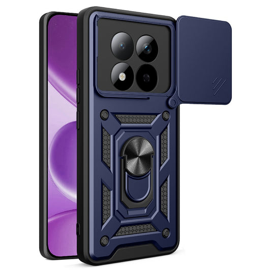 Deksel for Xiaomi Redmi Note 15 Pro 4G, Techsuit, CamShield, Blå