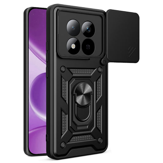 Deksel for Xiaomi Redmi Note 15 Pro 4G, Techsuit, CamShield, Svart