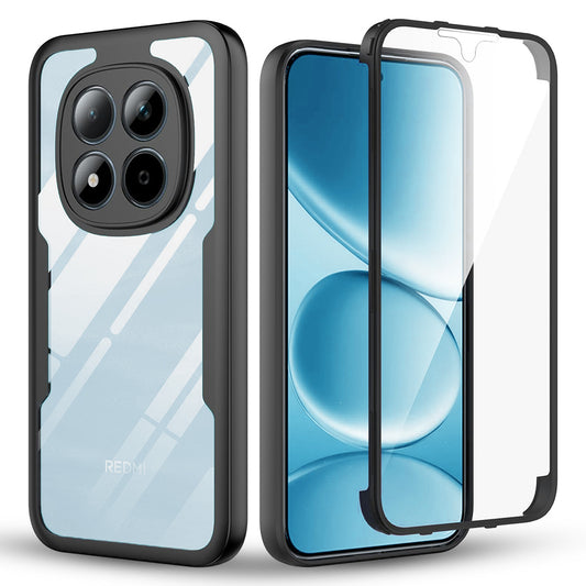 Deksel for Xiaomi Redmi Note 15 Pro 4G, Techsuit, ColorVerse 360, Svart