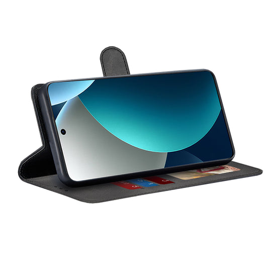 Deksel for Xiaomi Redmi Note 15 Pro 4G, Techsuit, Diary Book, Svart