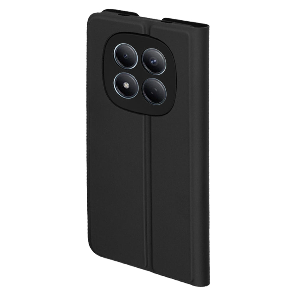 Deksel for Xiaomi Redmi Note 15 Pro 4G, Techsuit, Magskin Book, Svart