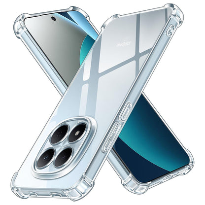 Deksel for Xiaomi Redmi Note 15 Pro 4G, Techsuit, Shockproof Clear, Gjennomsiktig