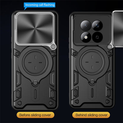 Deksel for Xiaomi Redmi Note 15 Pro 5G, Techsuit, CamGuard Pro, Blå