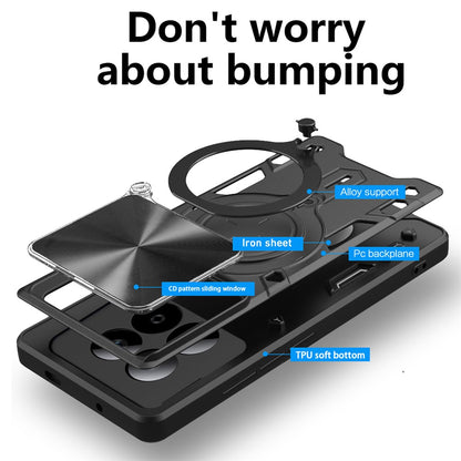 Deksel for Xiaomi Redmi Note 15 Pro 5G, Techsuit, CamGuard Pro, Svart