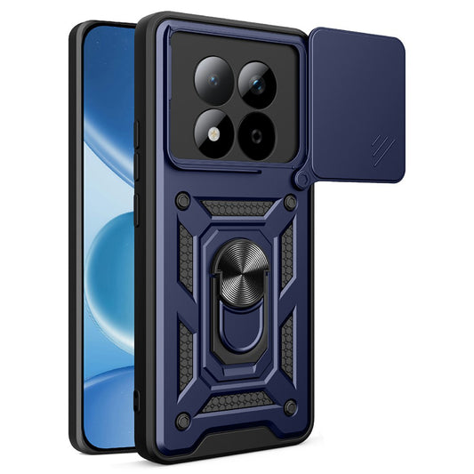 Deksel for Xiaomi Redmi Note 15 Pro 5G, Techsuit, CamShield, Blå