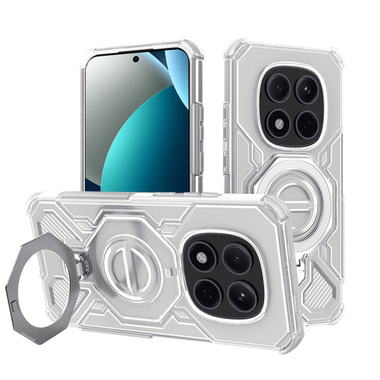 Deksel for Xiaomi Redmi Note 15 Pro 5G, Techsuit, Carbon Shield Pro, Hvit