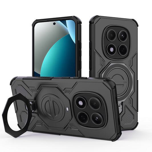 Deksel for Xiaomi Redmi Note 15 Pro 5G, Techsuit, Carbon Shield Pro, Svart