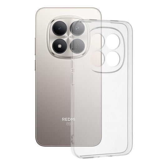 Deksel for Xiaomi Redmi Note 15 Pro 5G, Techsuit, Klar, Gjennomsiktig