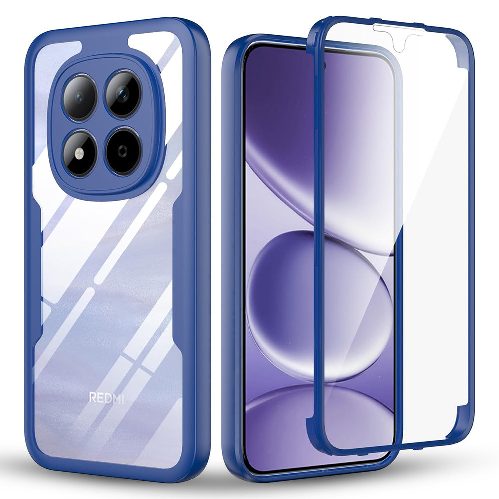 Deksel for Xiaomi Redmi Note 15 Pro 5G, Techsuit, ColorVerse 360, Blå