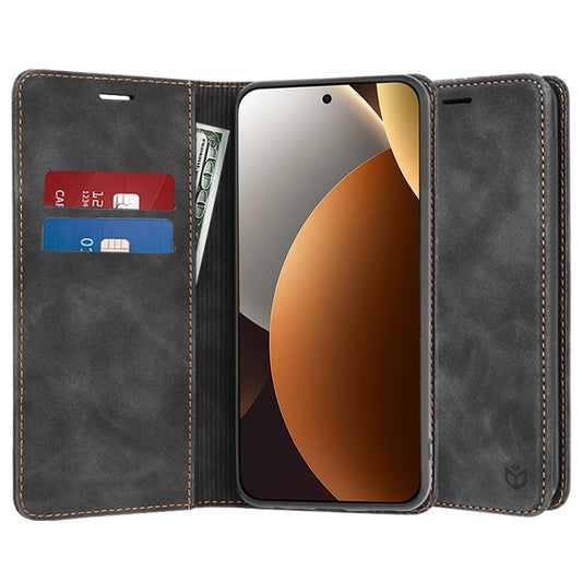 Deksel for Xiaomi Redmi Note 15 Pro 5G, Techsuit, Confy, Svart