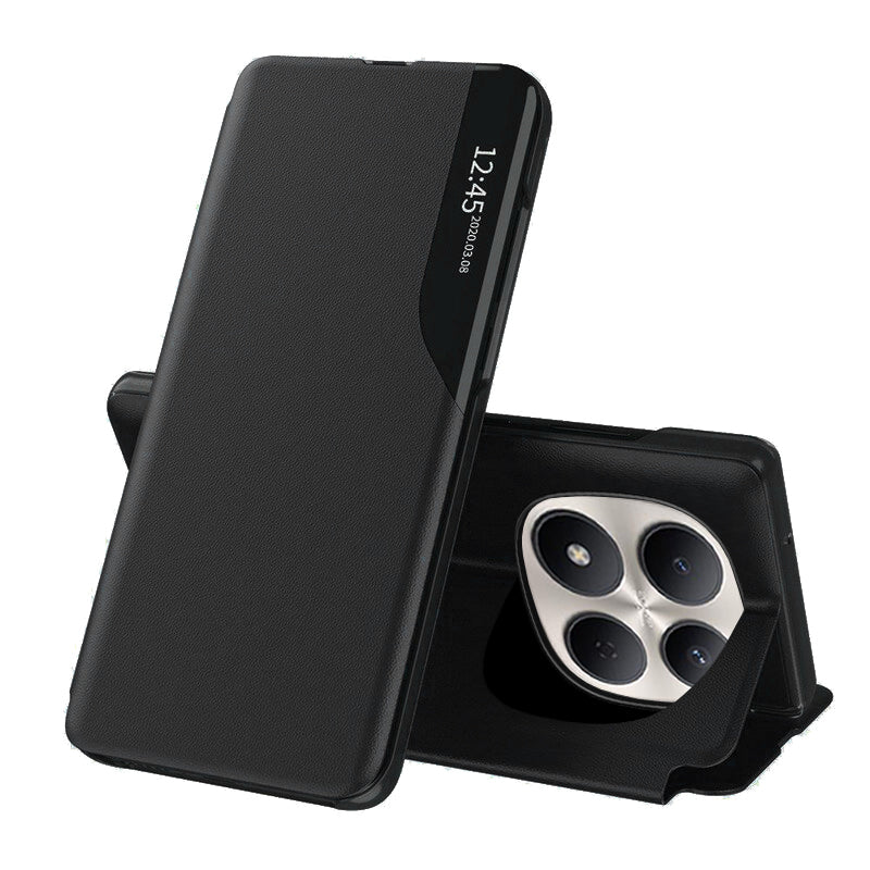 Deksel for Xiaomi Redmi Note 15 Pro 5G, Techsuit, eFold, Svart