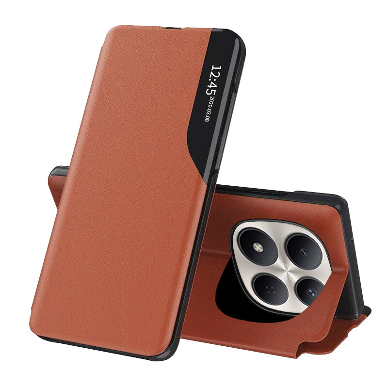 Deksel for Xiaomi Redmi Note 15 Pro 5G, Techsuit, eFold, Oransje