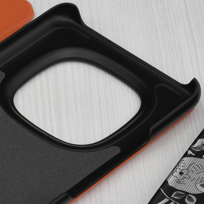 Deksel for Xiaomi Redmi Note 15 Pro 5G, Techsuit, eFold, Oransje