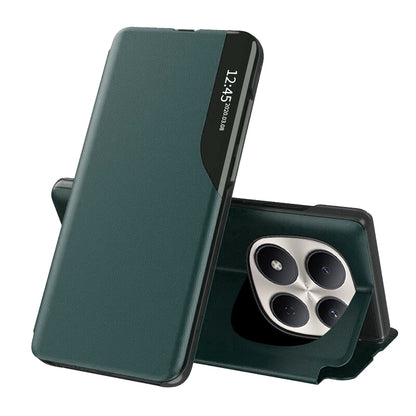 Deksel for Xiaomi Redmi Note 15 Pro 5G, Techsuit, eFold, Mørkegrønn
