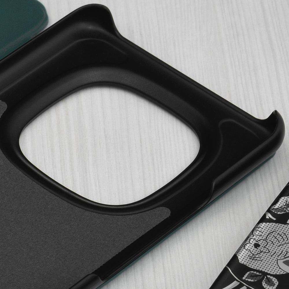 Deksel for Xiaomi Redmi Note 15 Pro 5G, Techsuit, eFold, Mørkegrønn