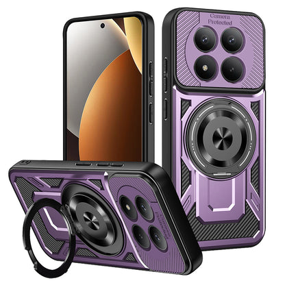 Deksel for Xiaomi Redmi Note 15 Pro 5G, Techsuit, RuggedCam, Lilla