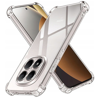 Deksel for Xiaomi Redmi Note 15 Pro 5G, Techsuit, Shockproof Clear, Gjennomsiktig