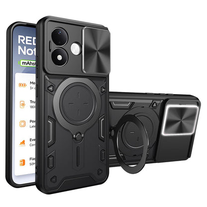 Deksel til Xiaomi Redmi Note 17 4G / Note 17 5G, Techsuit, CamGuard Pro, svart