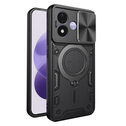 Deksel til Xiaomi Redmi Note 17 4G / Note 17 5G, Techsuit, CamGuard Pro, svart