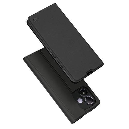 Deksel til Xiaomi Redmi Note 17 4G / Note 17 5G, Techsuit, Magskin Book, svart