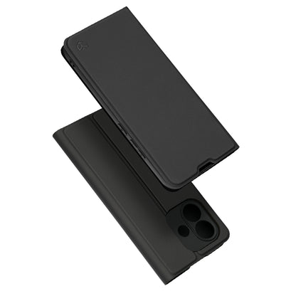 Deksel til Xiaomi Redmi Note 17 4G / Note 17 5G, Techsuit, Magskin Book, svart