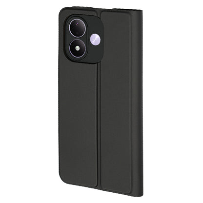 Deksel til Xiaomi Redmi Note 17 4G / Note 17 5G, Techsuit, Magskin Book, svart