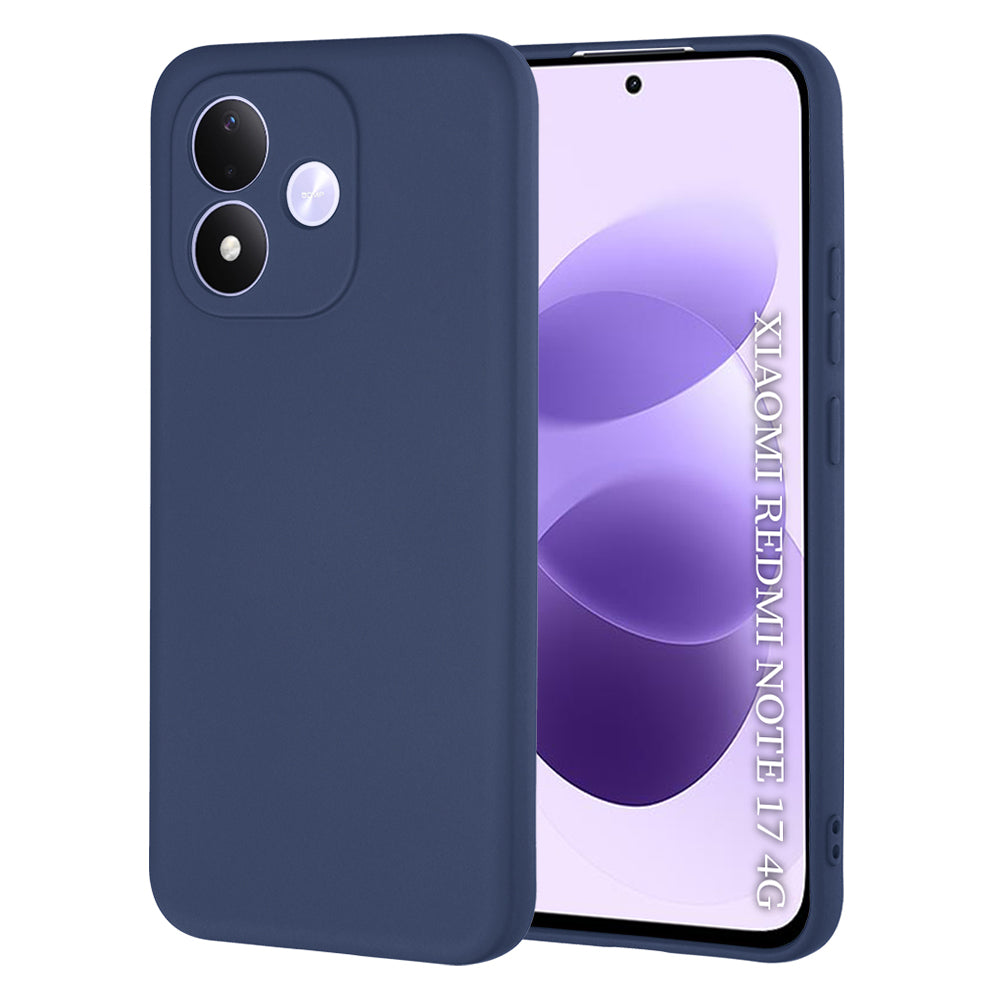 Deksel til Xiaomi Redmi Note 17 4G / Note 17 5G, Techsuit, SoftFlex, marineblå