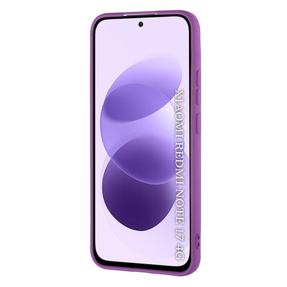Deksel til Xiaomi Redmi Note 17 4G / Note 17 5G, Techsuit, SoftFlex, lilla