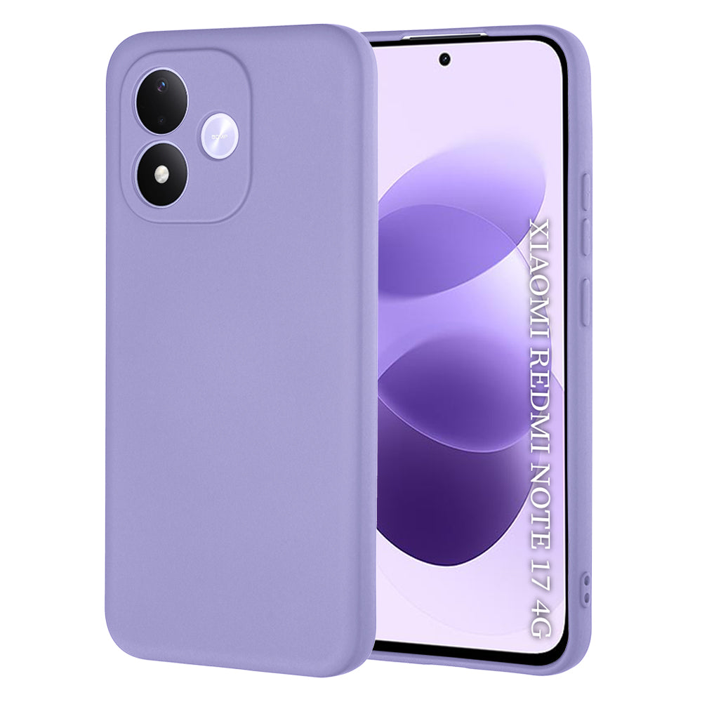 Deksel til Xiaomi Redmi Note 17 4G / Note 17 5G, Techsuit, SoftFlex, lys lilla