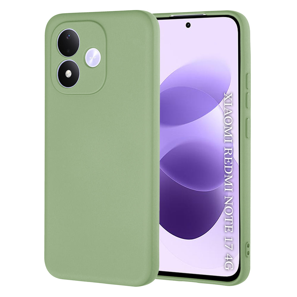 Deksel til Xiaomi Redmi Note 17 4G / Note 17 5G, Techsuit, SoftFlex, lysegrønn