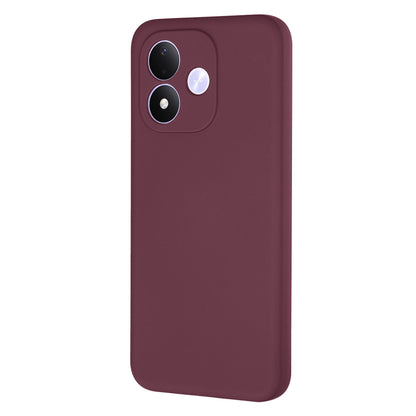 Deksel til Xiaomi Redmi Note 17 4G / Note 17 5G, Techsuit, SoftFlex, burgunderrød